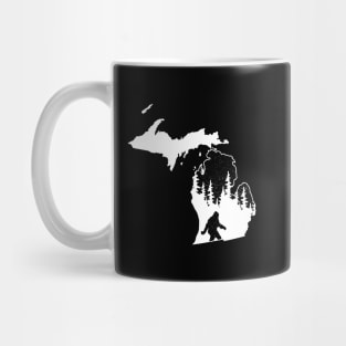 Michigan Bigfoot Gift Mug